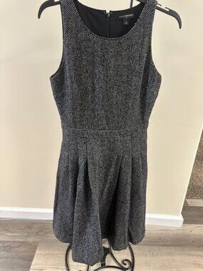 tweed tank dress